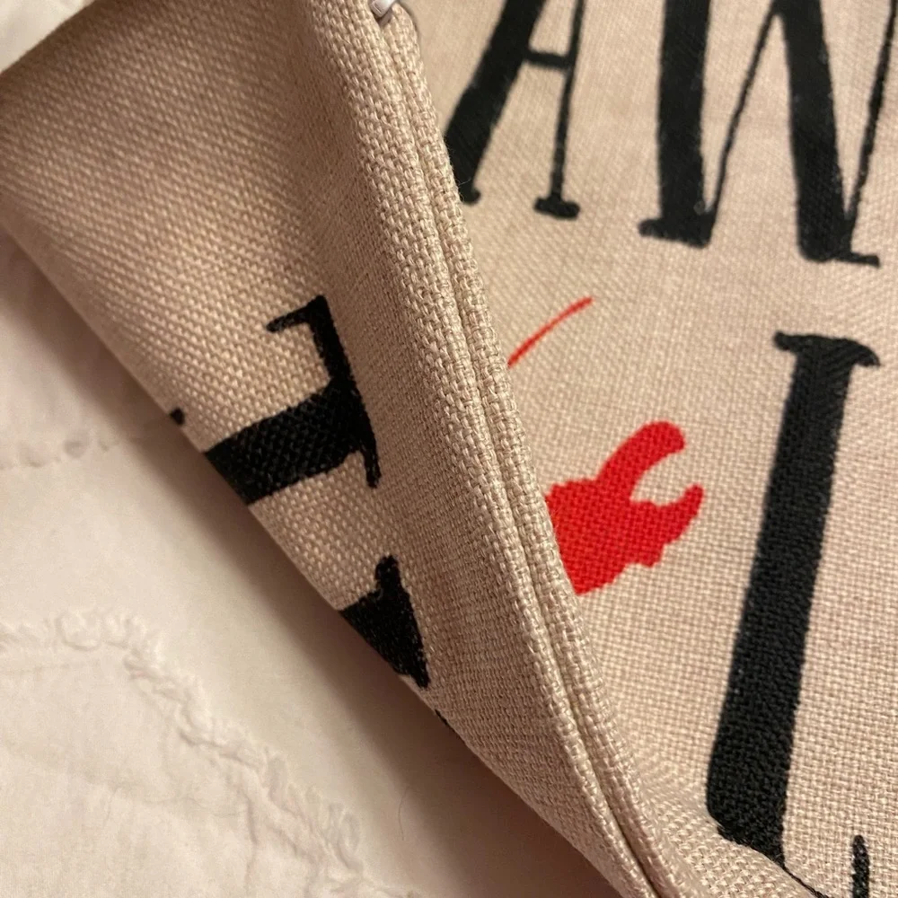 Pillow cover slip “All about that crawfish life” new OSB